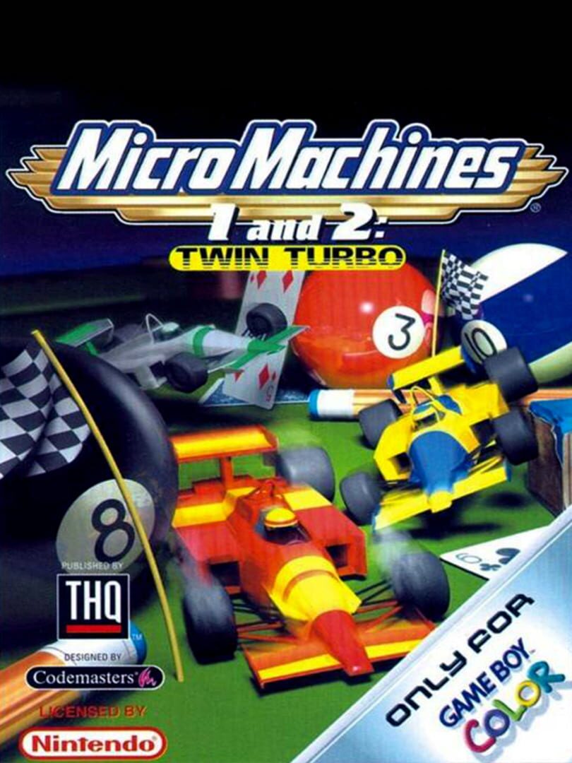 Micro Machines 1 and 2: Twin Turbo cover art