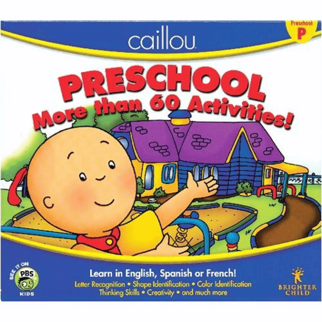 Caillou Preschool Cover