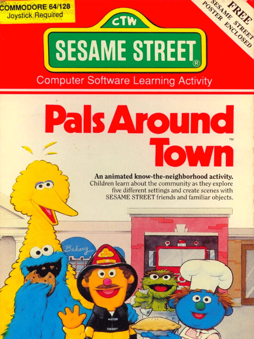 Sesame Street Pals Around Town Cover