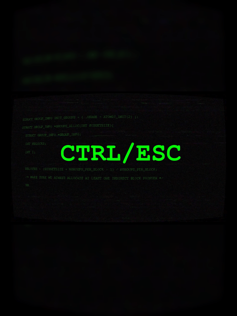 Ctrl/Esc Cover