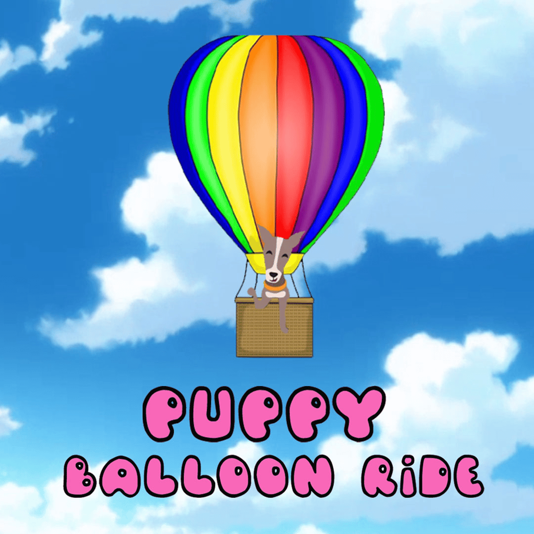 Puppy Balloon Ride Cover