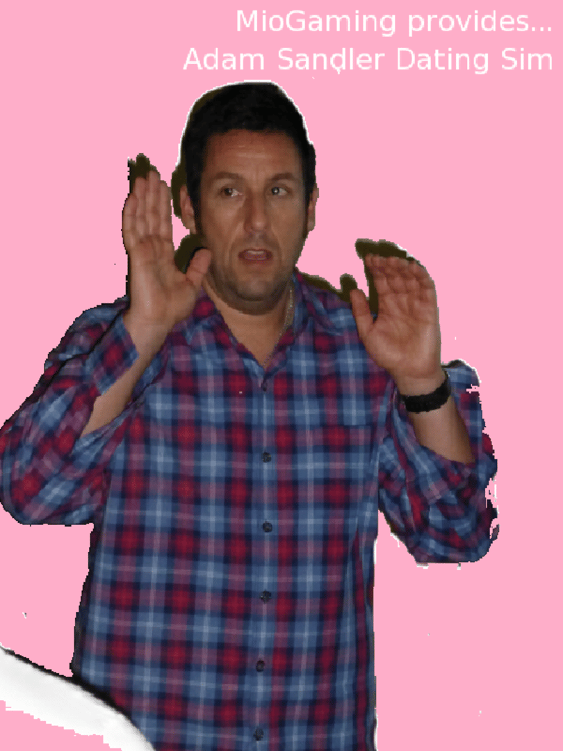 Adam Sandler Dating Sim Cover