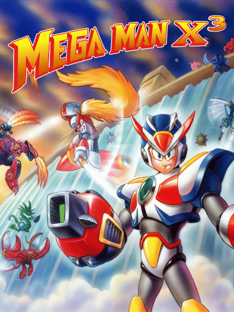 Mega Man X3 Cover