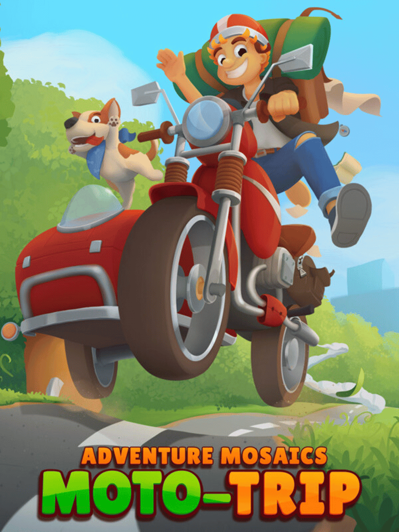 Adventure Mosaics: Moto-Trip Cover