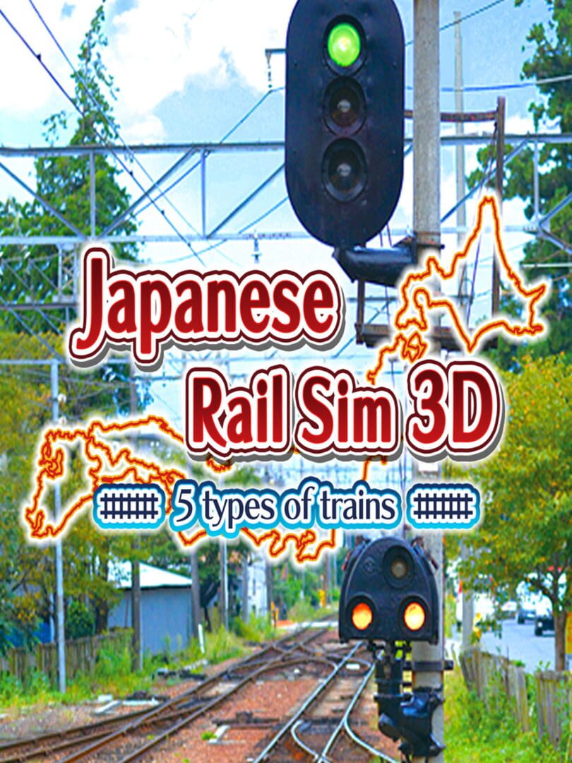 Japanese Rail Sim 3D 5 types of trains (2018)