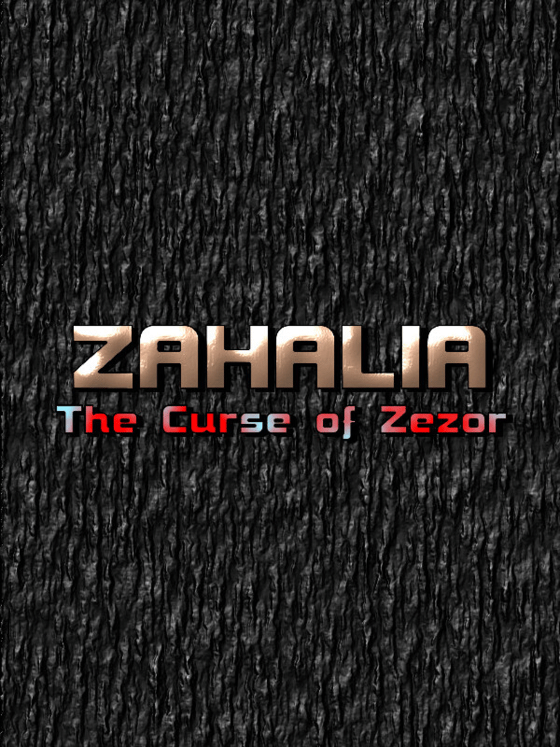 Zahalia: The Curse of Zezor Cover