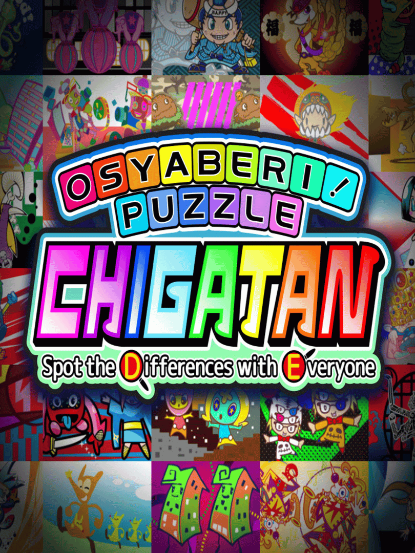 Osyaberi! Puzzle Chigatan: Spot the Differences with Everyone Cover