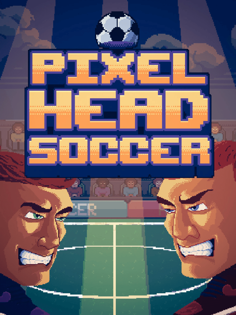 Pixel Head Soccer Cover