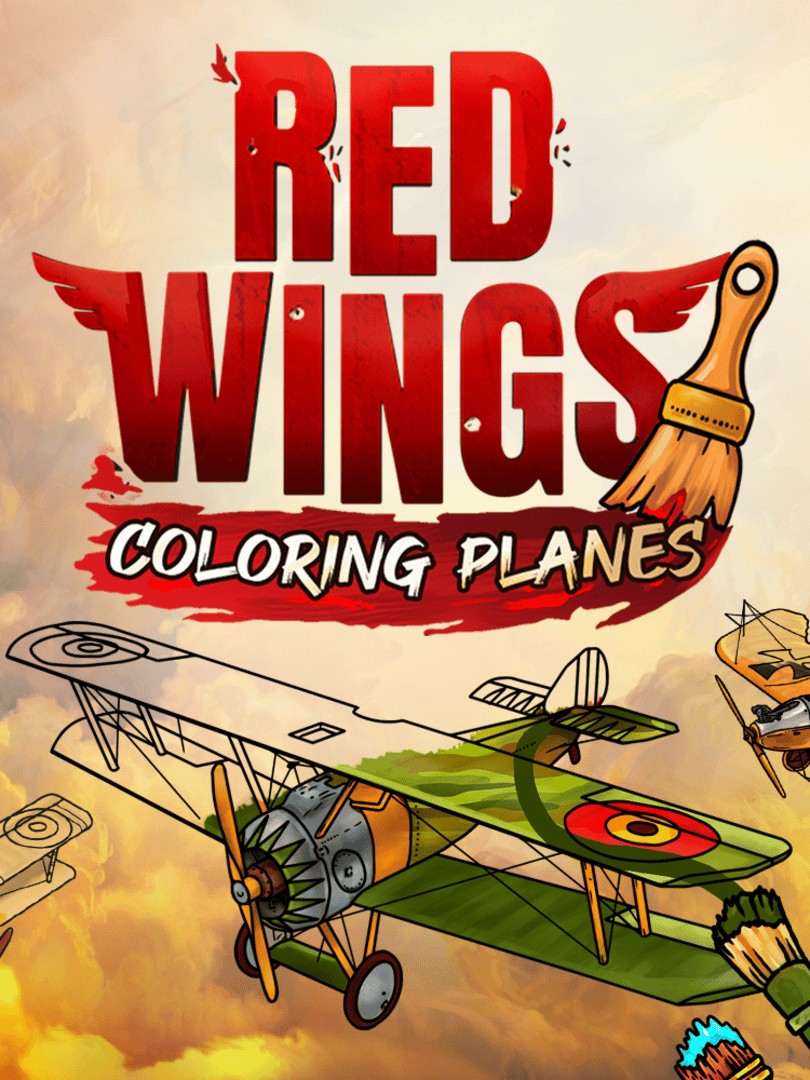 Red Wings: Coloring Planes Cover