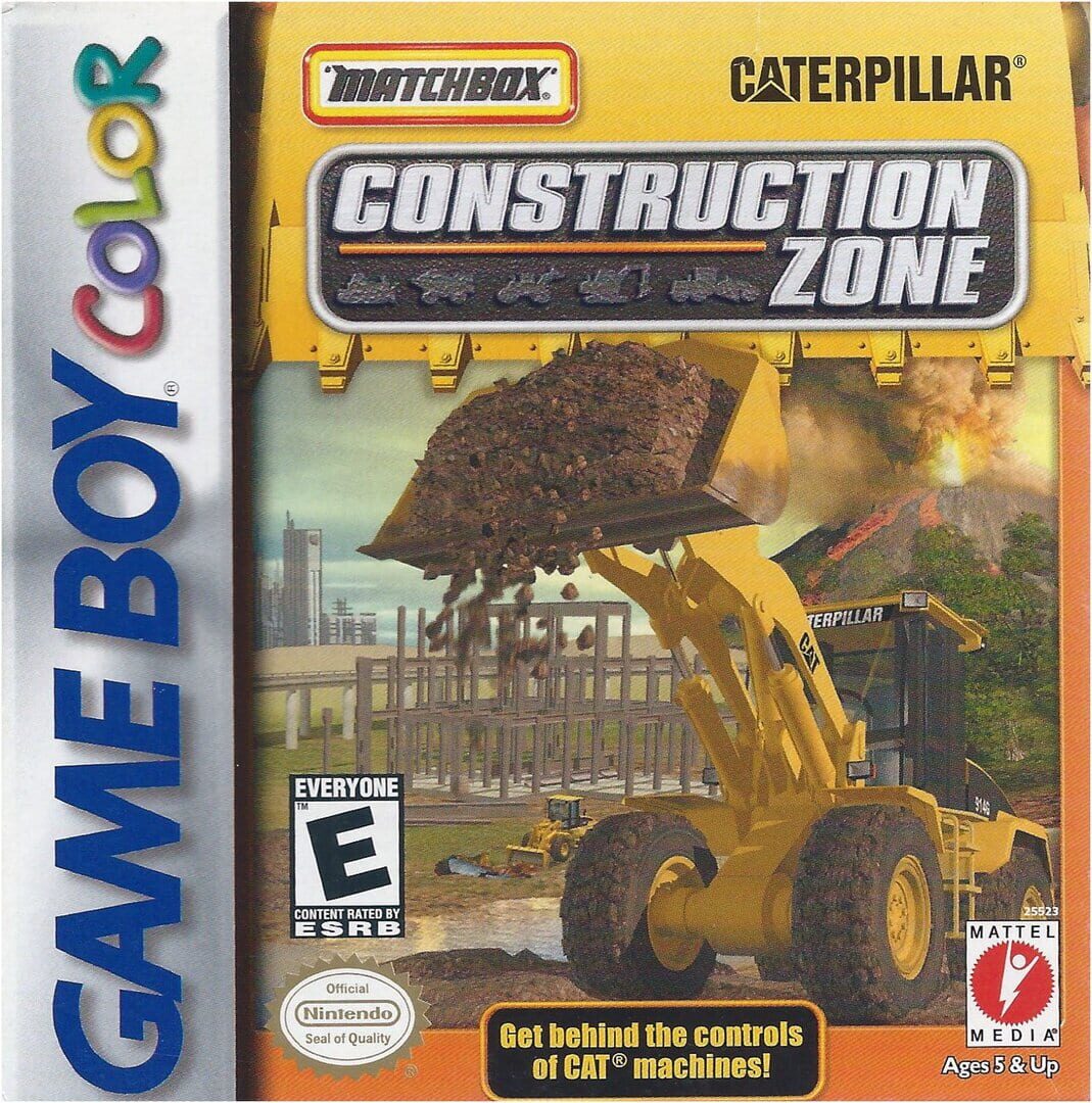 Matchbox Caterpillar Construction Zone (2000)