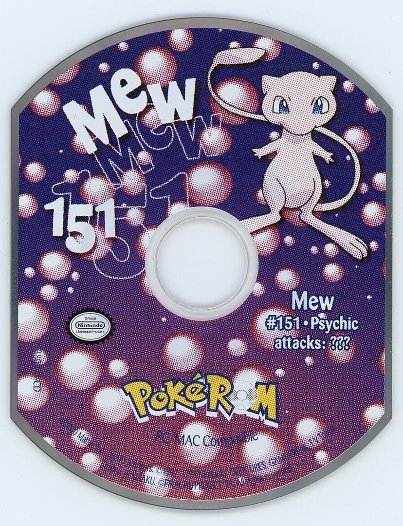 PokéROM: Mew cover art