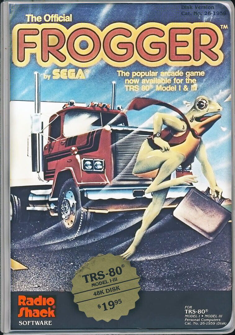 Frogger cover art