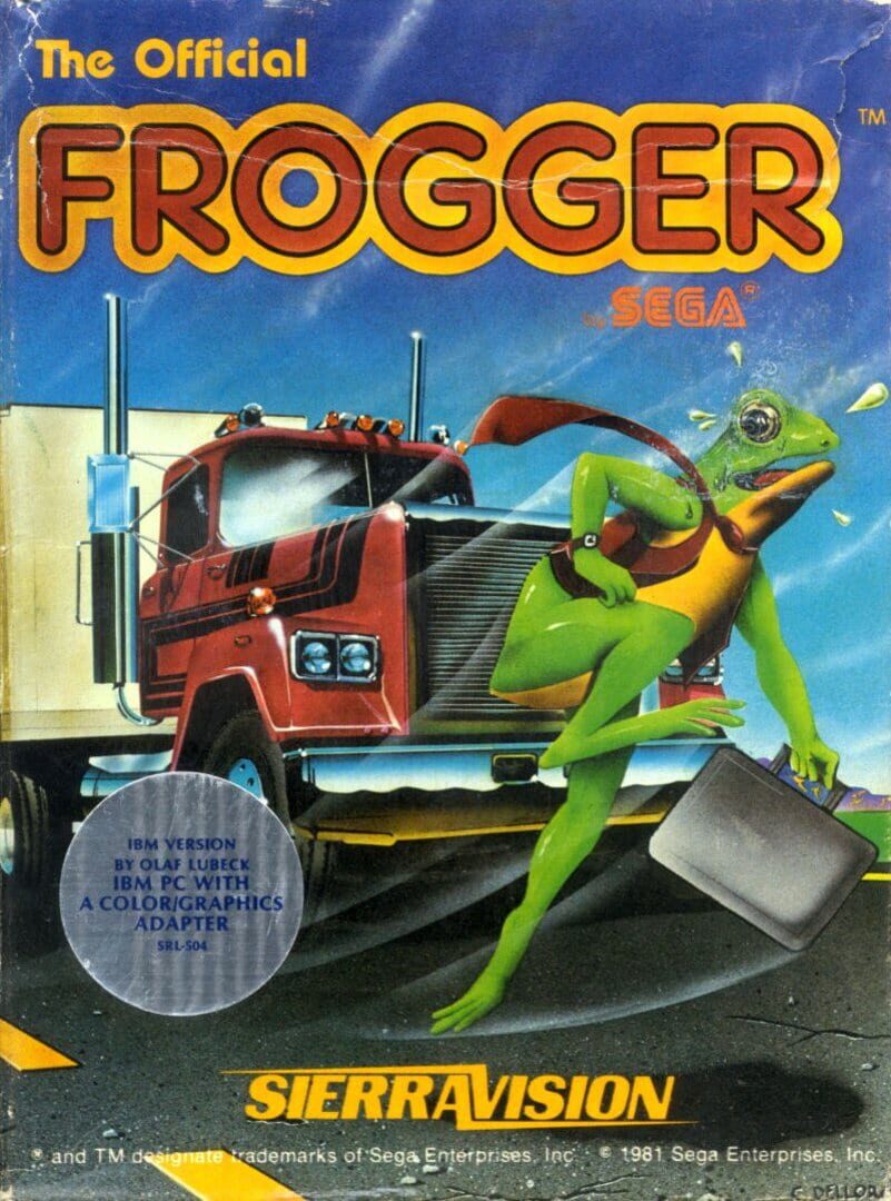 Frogger cover art