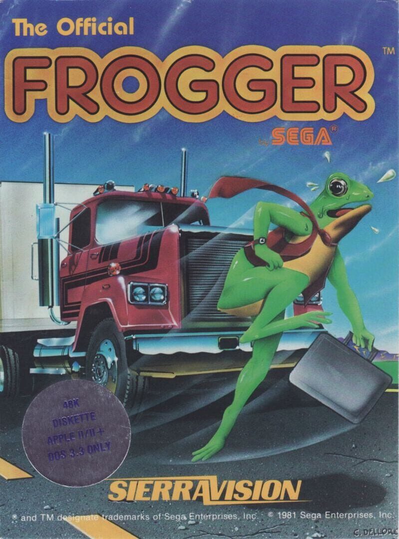 Frogger cover art