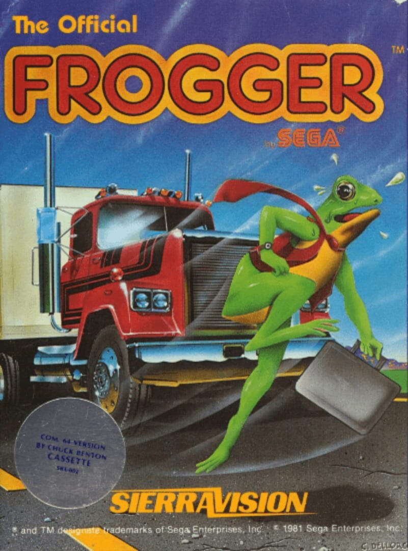 Frogger cover art