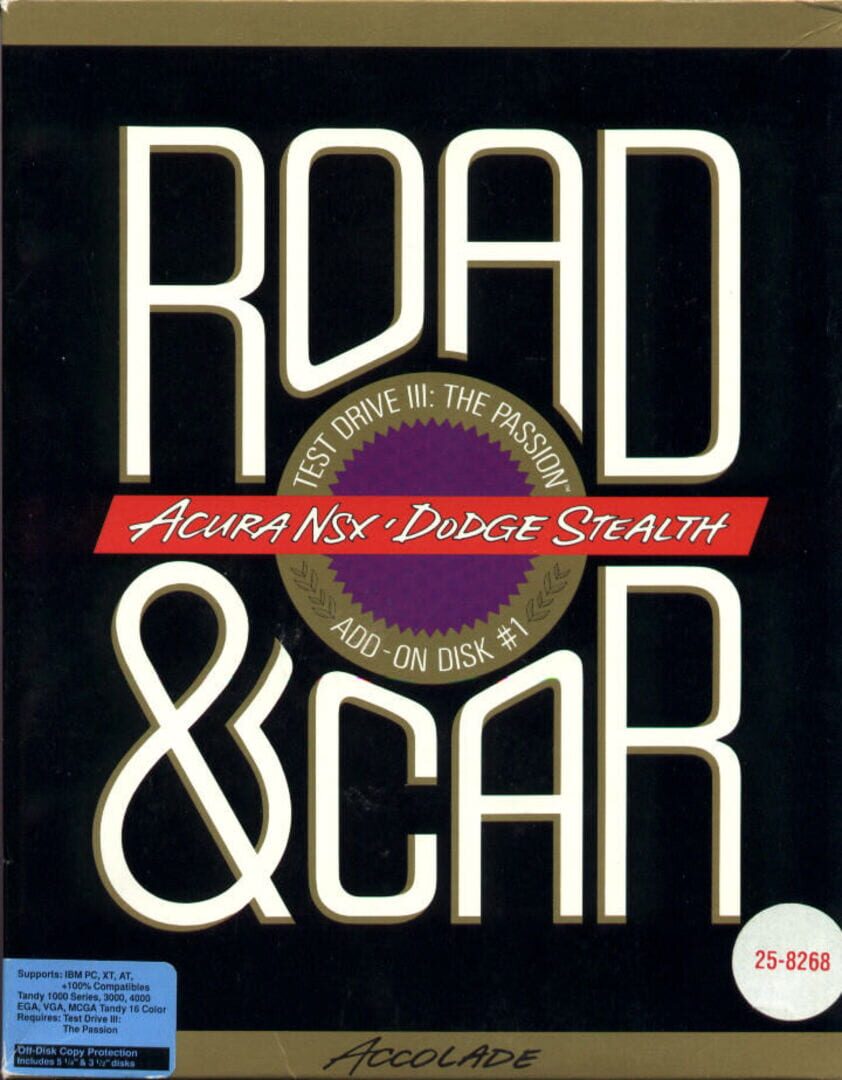 Road & Car: Test Drive III - The Passion: Add-On Disk 1 (1991)