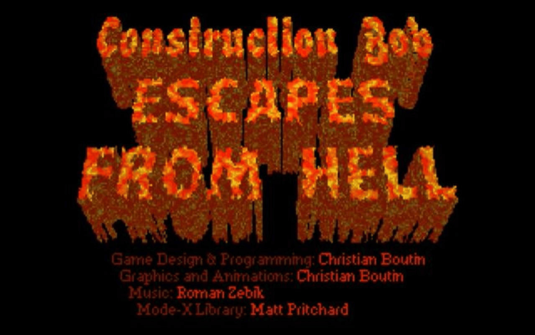 Construction Bob Escapes from Hell Cover