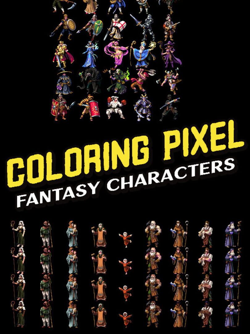 Coloring Pixel: Fantasy Characters (2021)