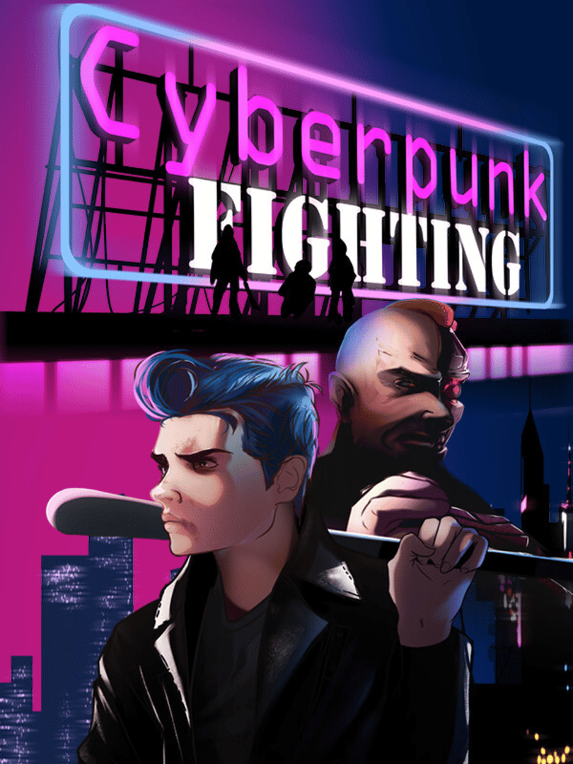 Cyberpunk Fighting Cover