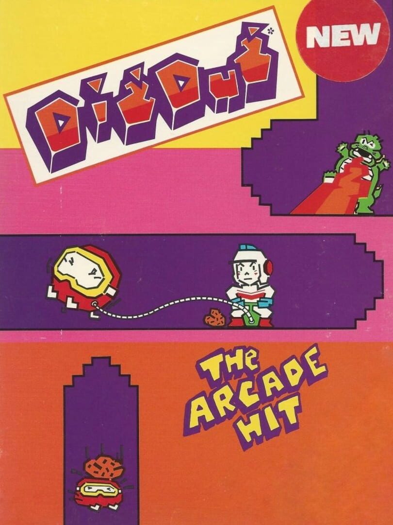 Dig Dug cover art