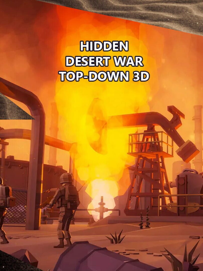 Hidden Desert War: Top-Down 3D