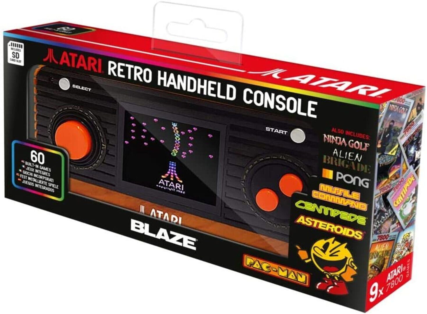 Atari Retro Handheld Console: Pac-Man Edition cover art