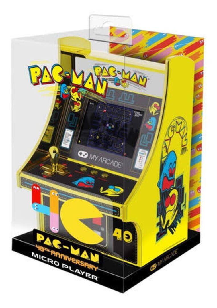 Pac-Man Micro Player: 40th Anniversary Edition cover art