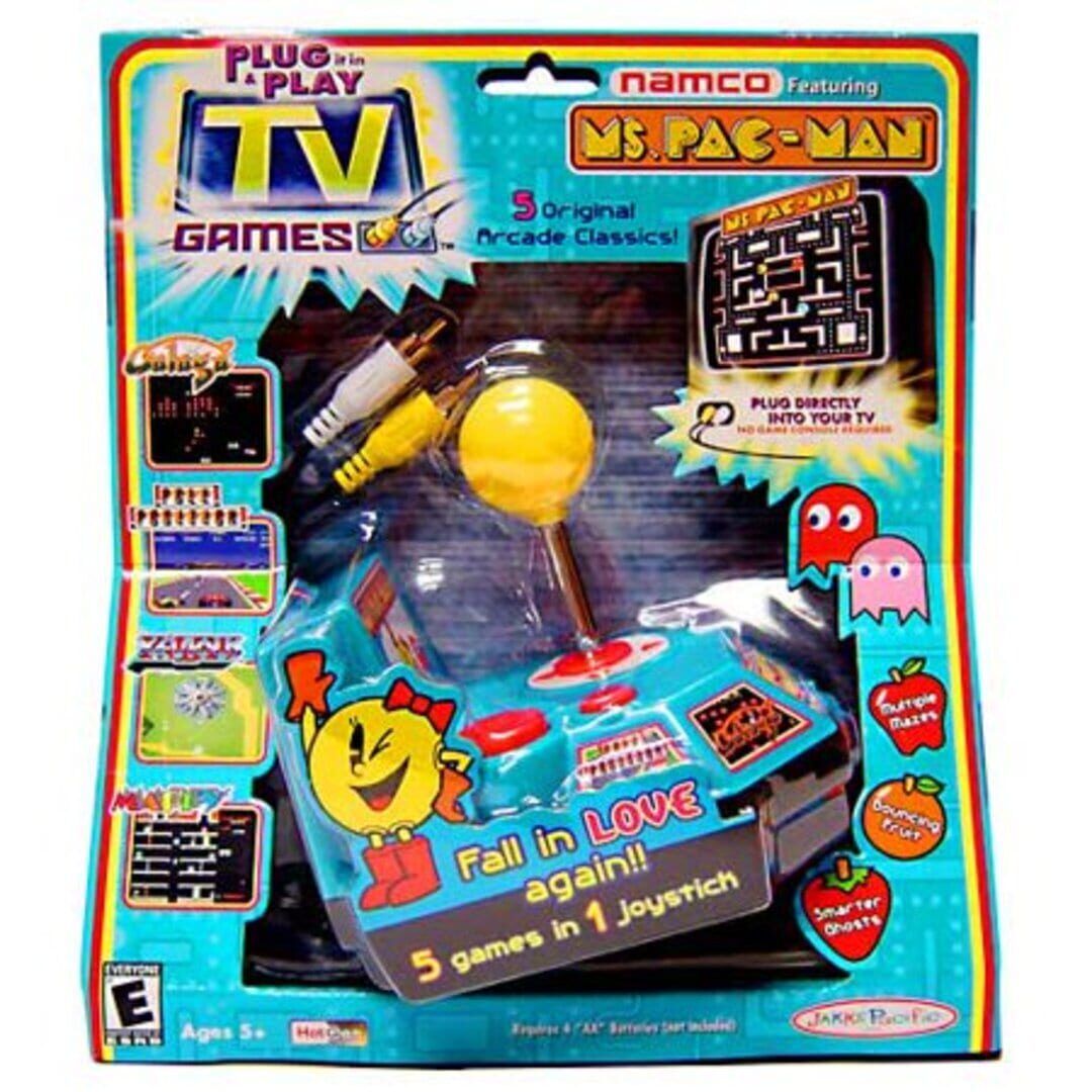 Namco: Featuring Ms. Pac-Man cover art