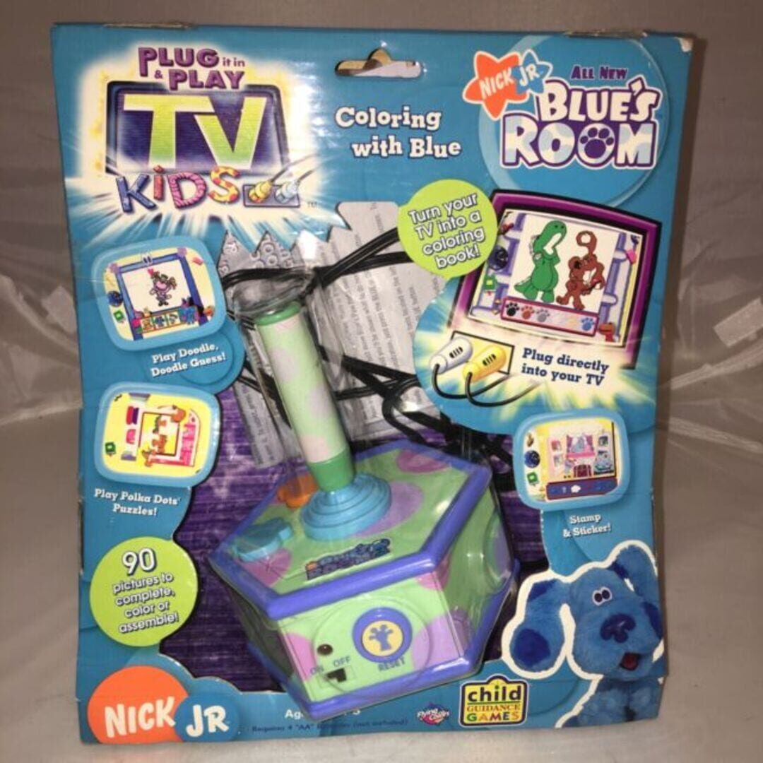 Blue's Room: Coloring With Blue