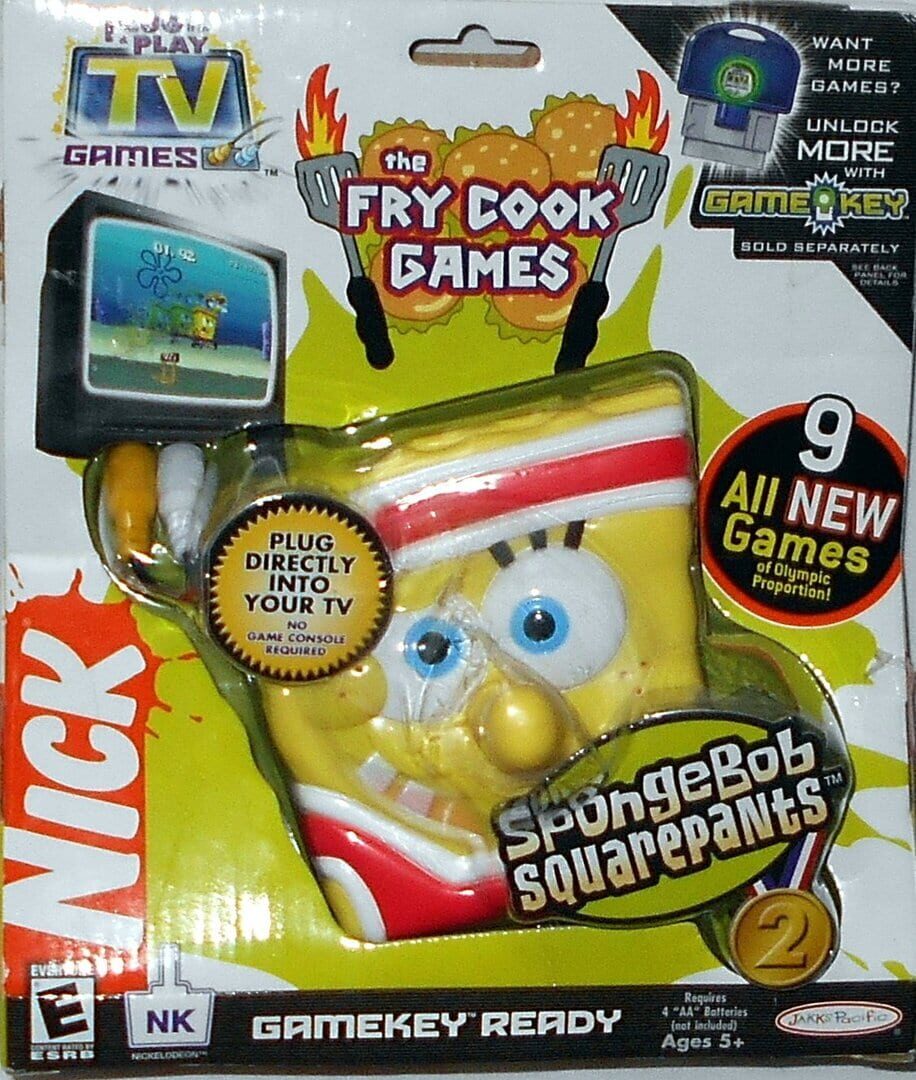 SpongeBob SquarePants: The Fry Cook Games cover art