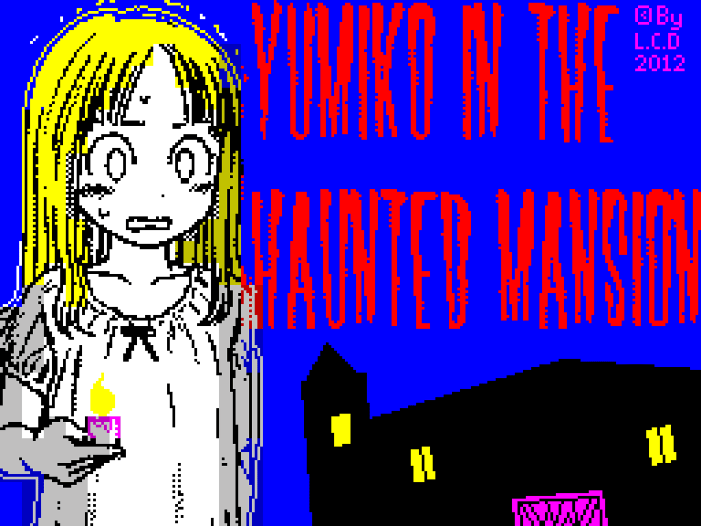 Yumiko in the Haunted Mansion Cover