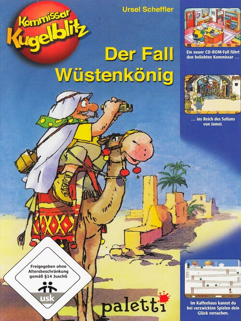 Jeu : Kommissar Kugelblitz: Der Fall Wüstenkönig