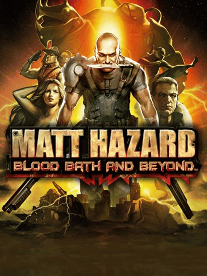Matt Hazard: Blood Bath and Beyond Cover