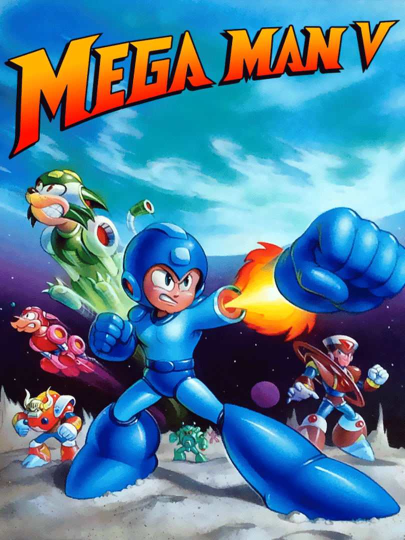 Mega Man V Cover