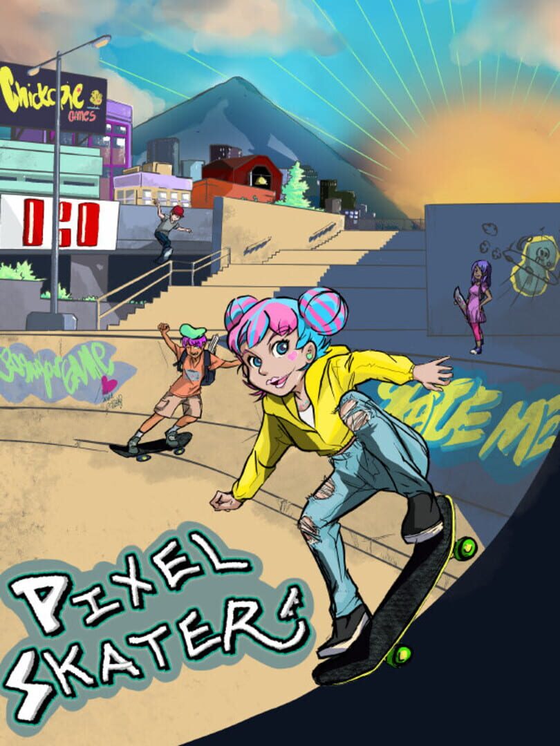 Pixel Skater