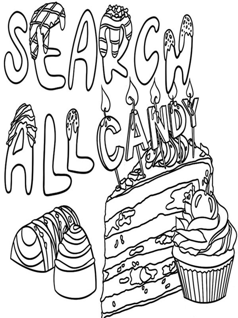 Search All: Candy Cover
