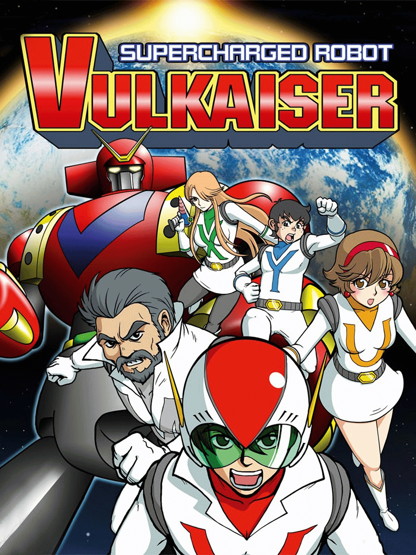 Supercharged Robot Vulkaiser Cover