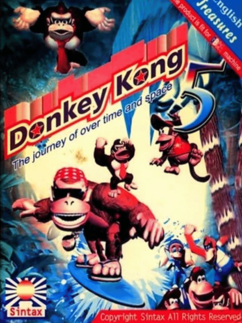 Donkey Kong 5: The Journey of Over Time and Space Cover