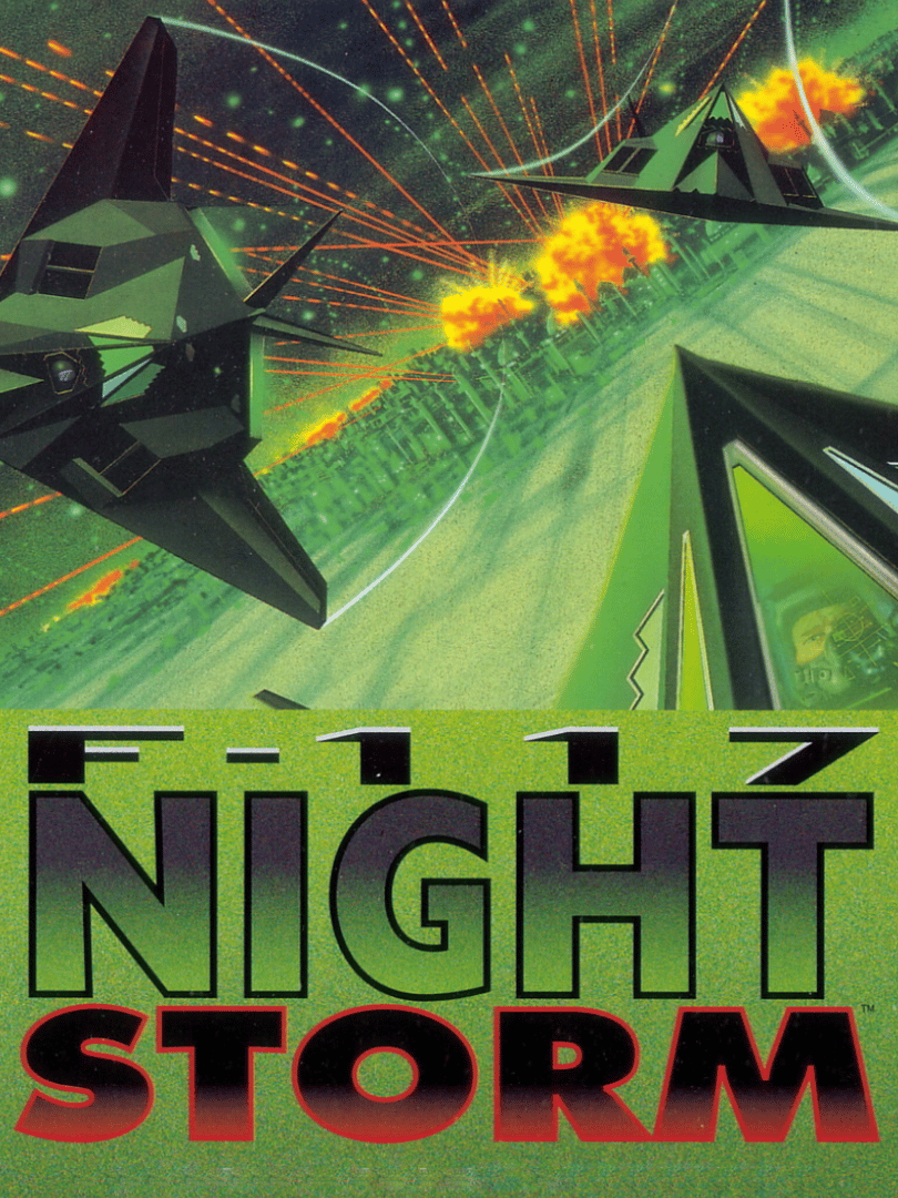 F-117 Night Storm Cover