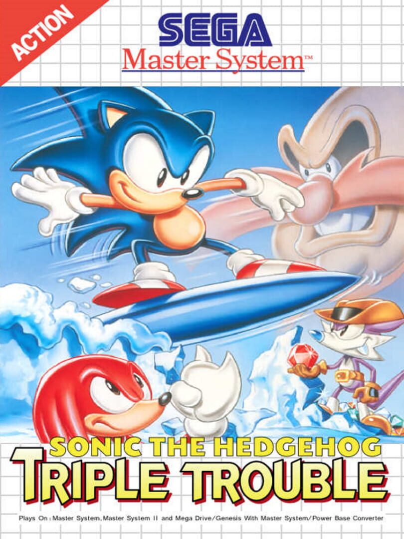 Игра Sonic Triple Trouble SMS (2009). Дата выхода, трейлеры, системные  требования, список переводов, скриншоты, арты, новости, рейтинг, отзывы,  решение проблем (устранение неисправностей), прохождение, steam id,  количество продаж.