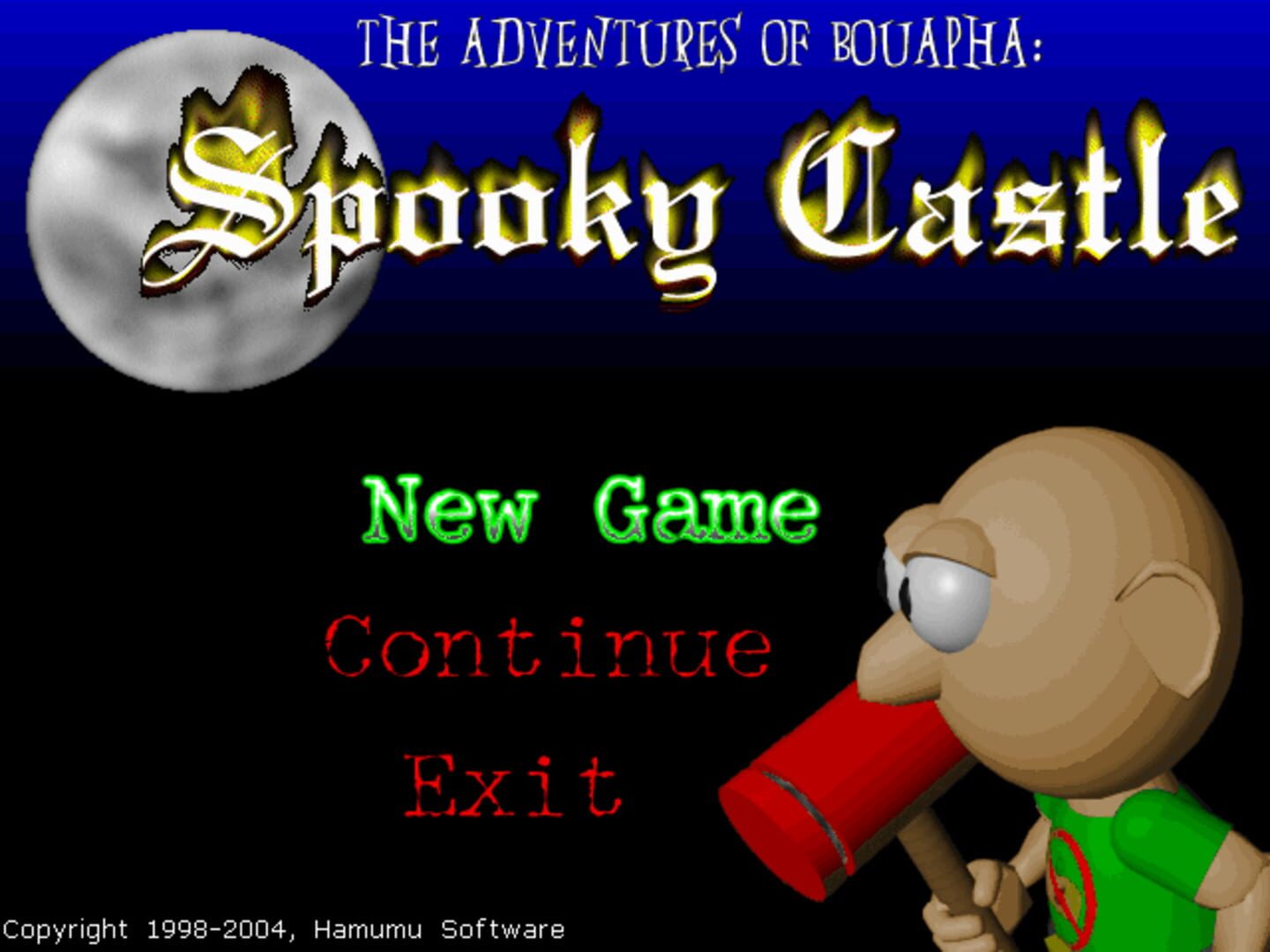 Cover image of The Adventures of Bouapha: Spooky Castle