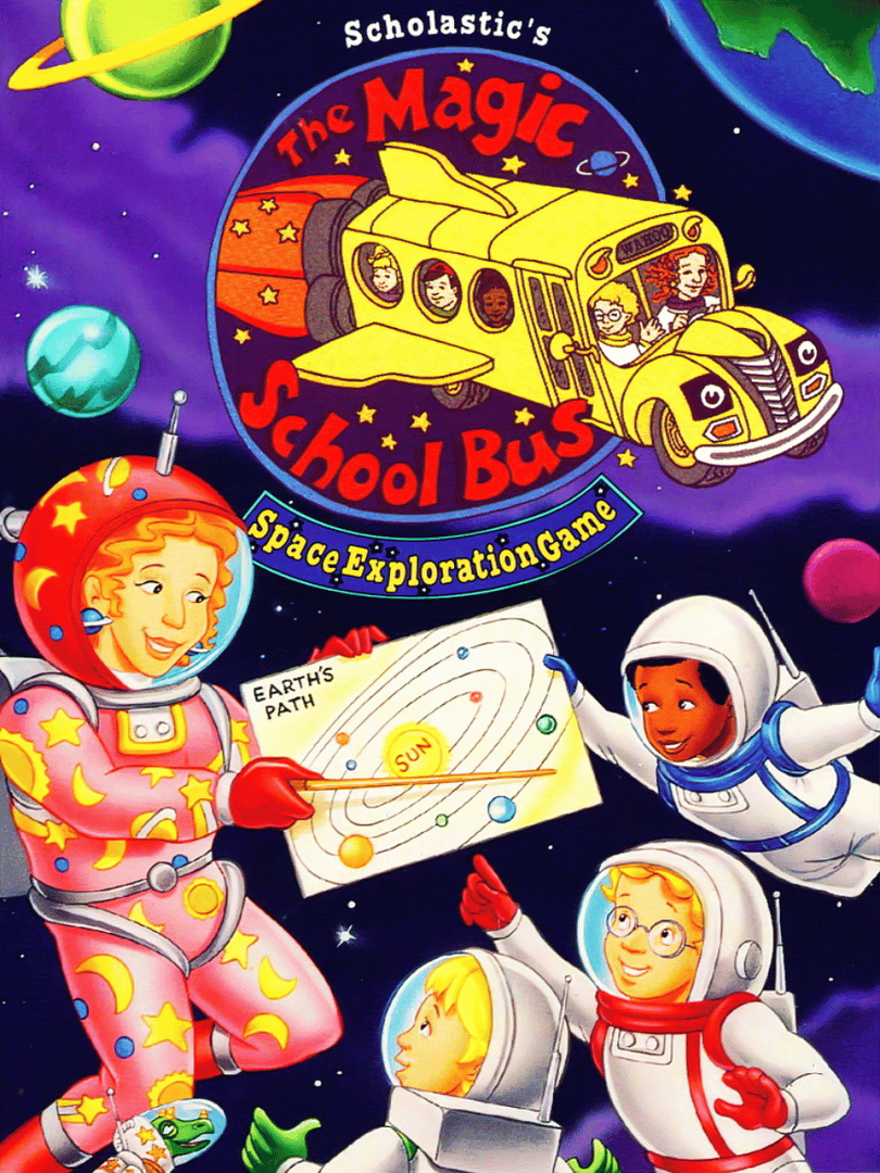 Scholastic's The Magic School Bus: Space Exploration Game Cover