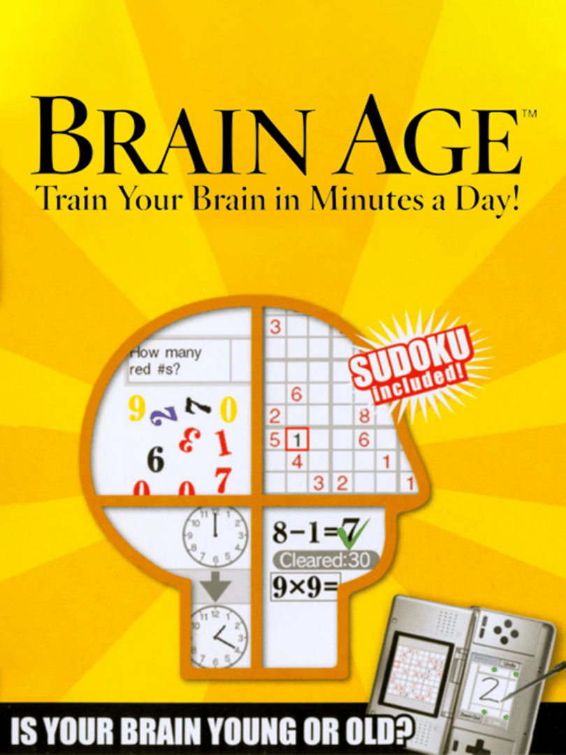 Brain Age: Train Your Brain in Minutes a Day! Cover