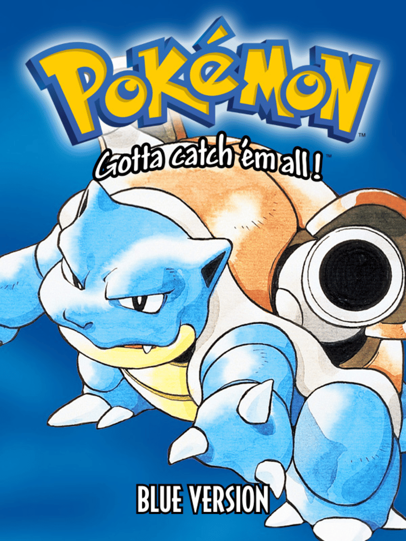 Pokémon Blue Version Cover