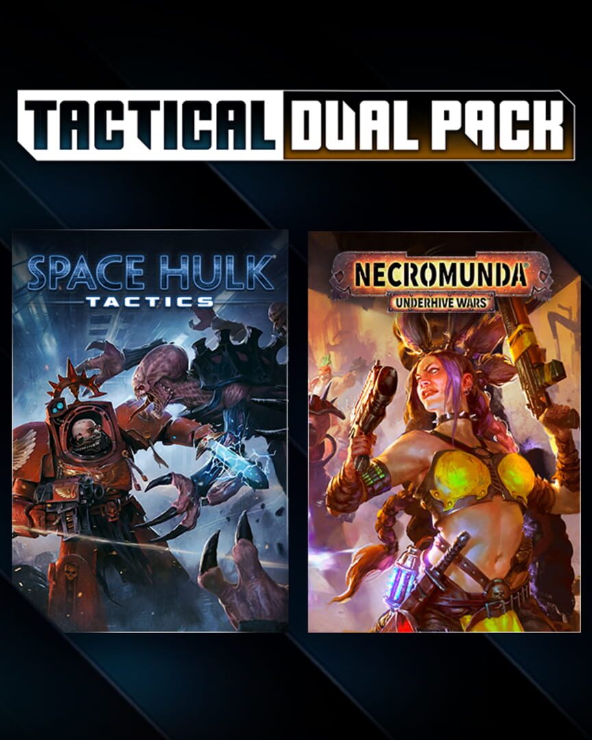 Tactical Dual Pack: Necromunda - Underhive Wars & Space Hulk: Tactics cover art