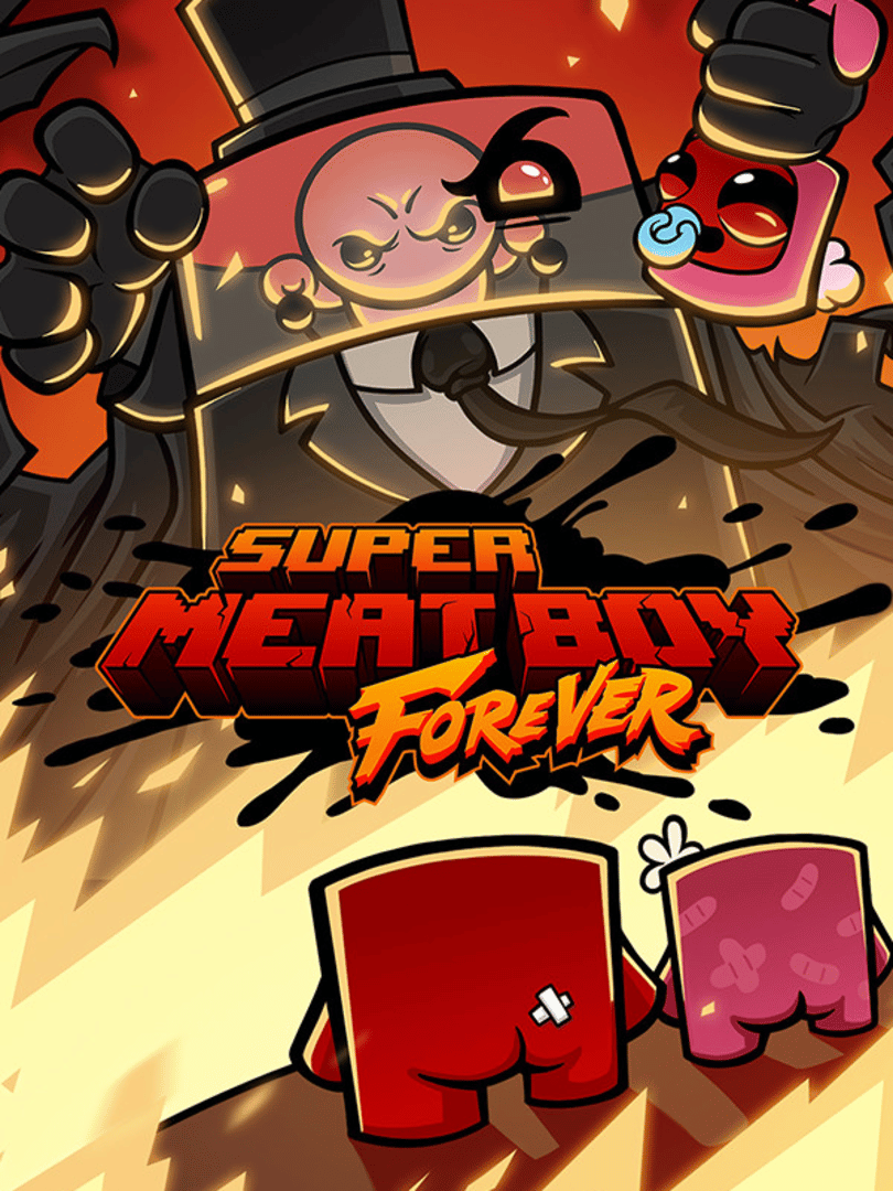 Super Meat Boy Forever Cover