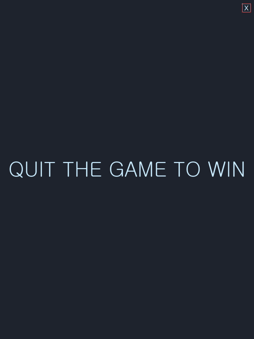 Quit the Game to Win Cover