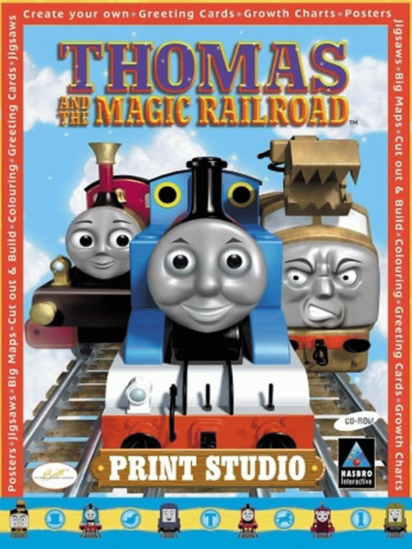 Thomas and the Magic Railroad Print Studio Cover