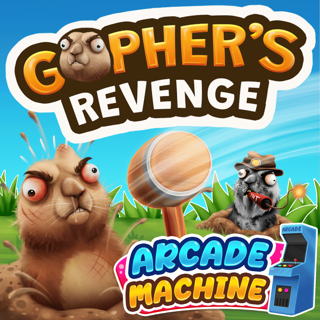 Arcade Machine: Gopher's Revenge Cover