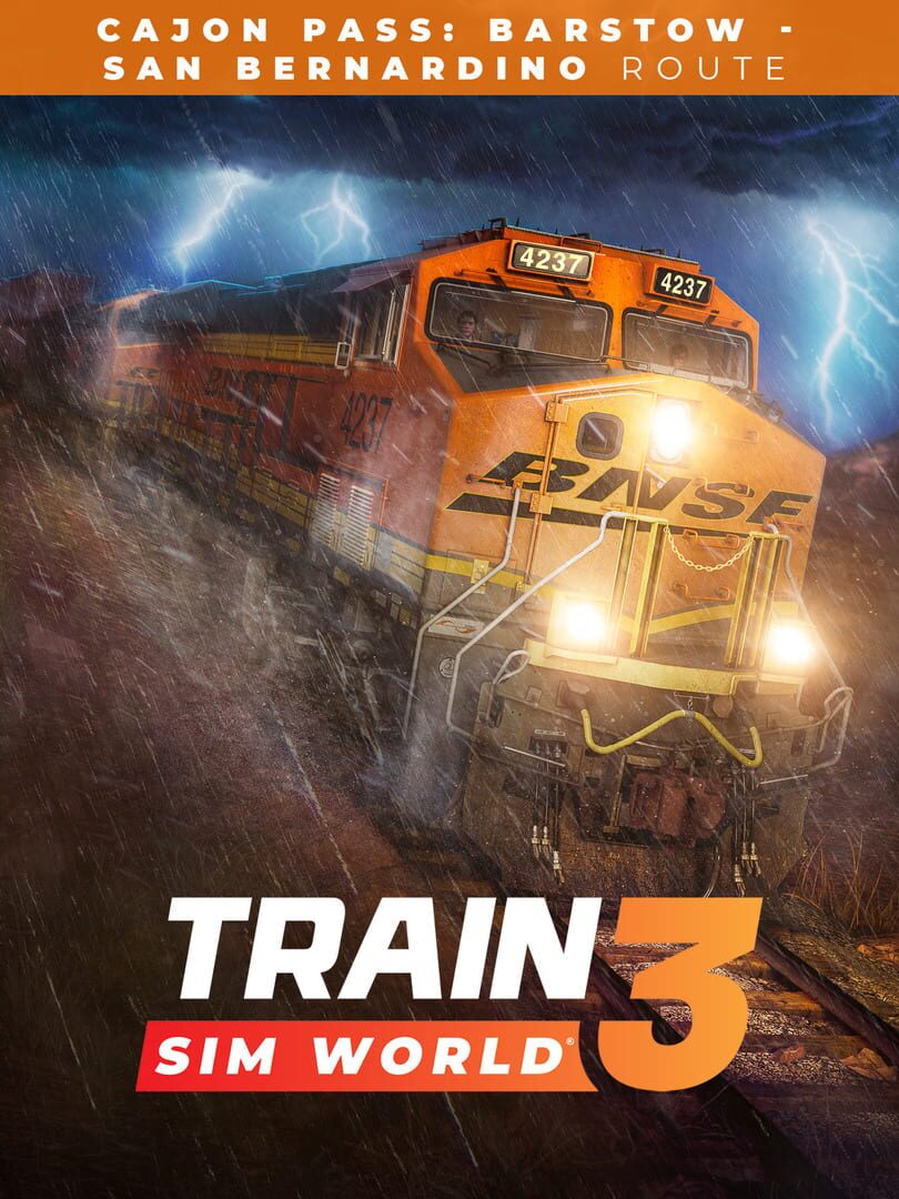 Train Sim World 3: Cajon Pass: Barstow - San Bernardino Route cover art